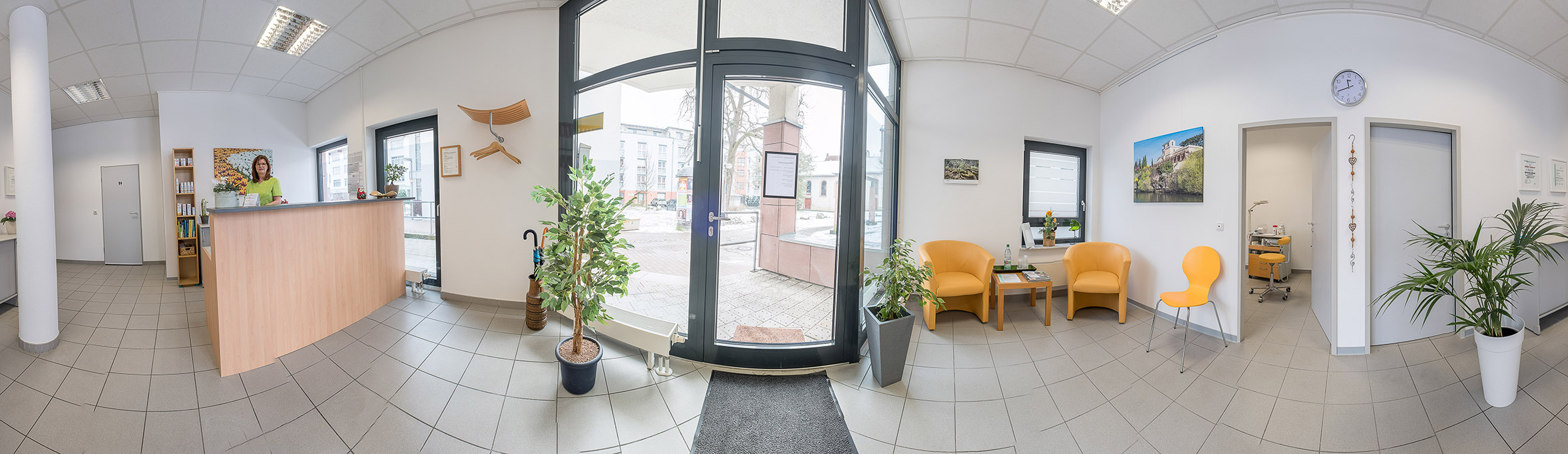 360 grad, rundum blick, Praxis, Aschaffenburg, Prodologie, Hausbesuche,